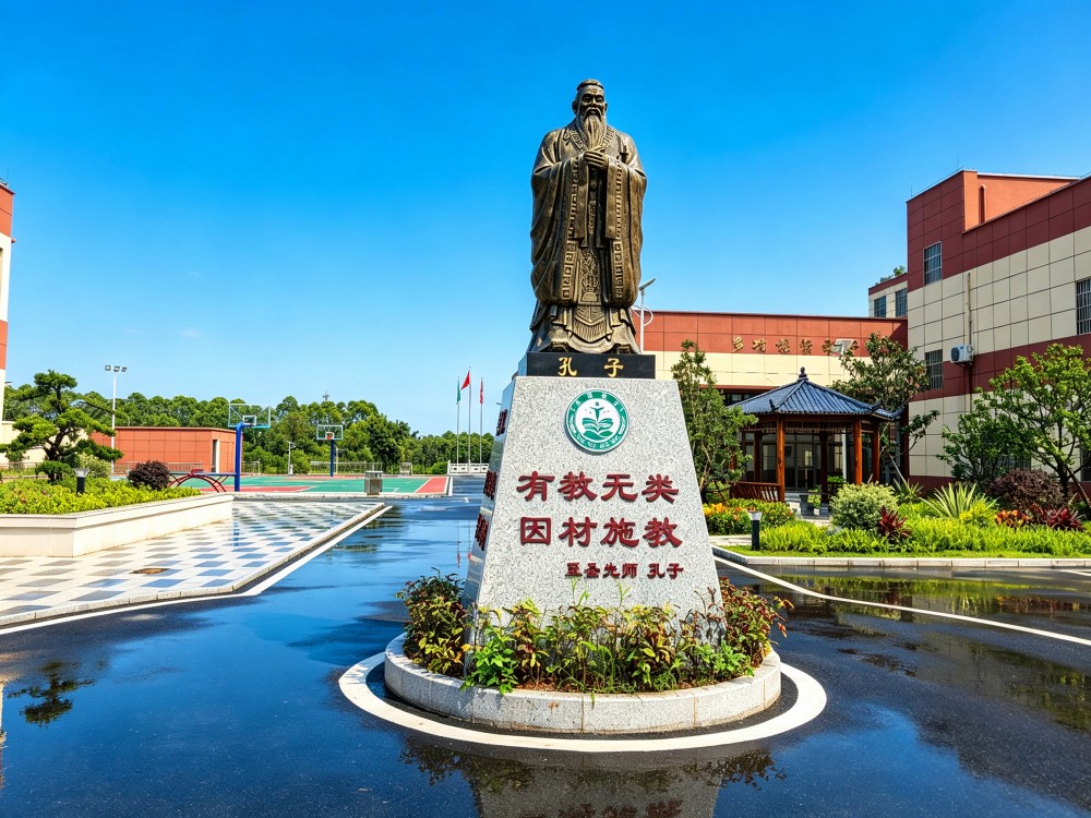 志恒教育培训中心清远分站孔子像